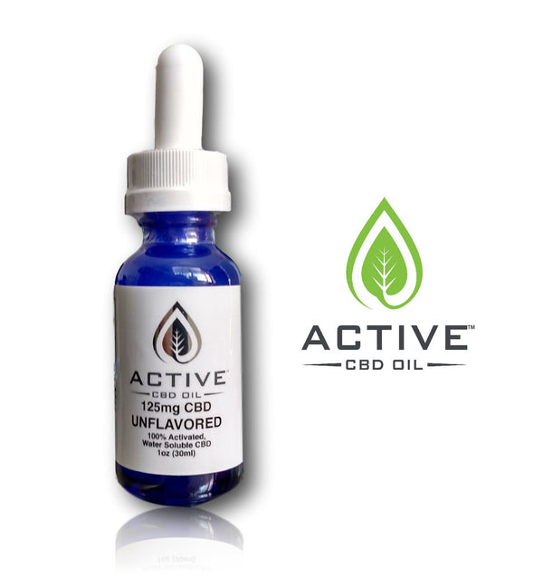 Product Review: Active CBD Oil, 125 mg Unflavored