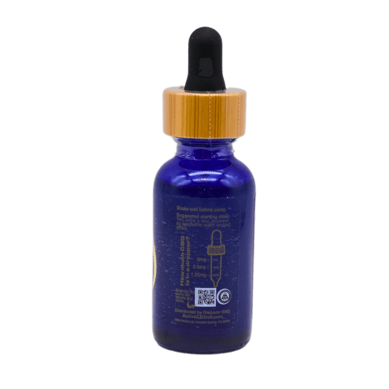 Water Soluble CBG Tincture with dropper 