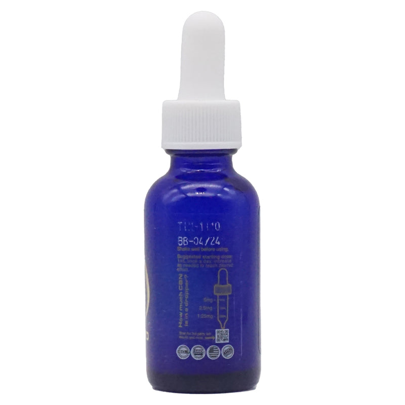 CBN cannabinoid tincture with dropper