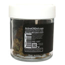 CBD hemp flower buds side view