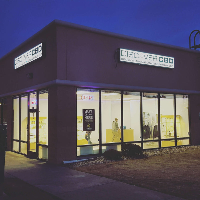 Discover CBD Store: 1490 S. Sheridan Blvd #106 Denver, CO. 80232