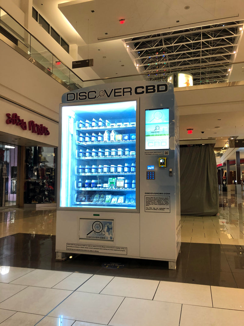 Shop The First Discover CBD Vending Machine in New Jersey!