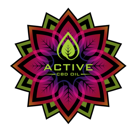 Active CBD oil, Active Flower, Active CBD oil flower, Active Sticker, Active CBD oil logo, Active logo, Active flower design, buy CBD oil online