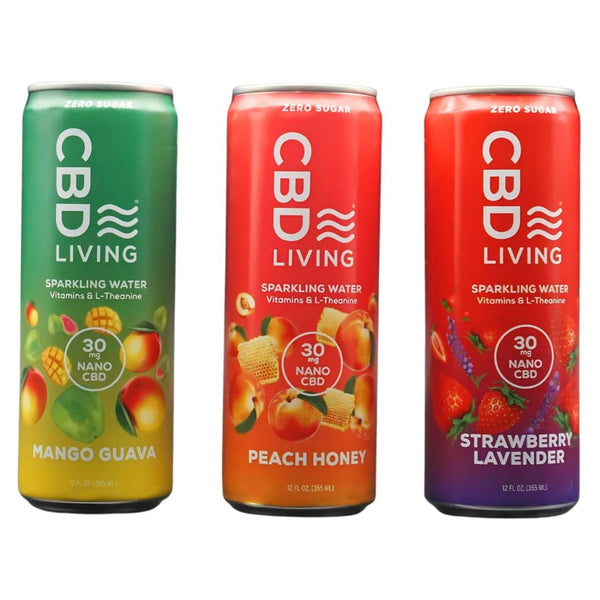 CBD Living Sparkling Water - 30mg