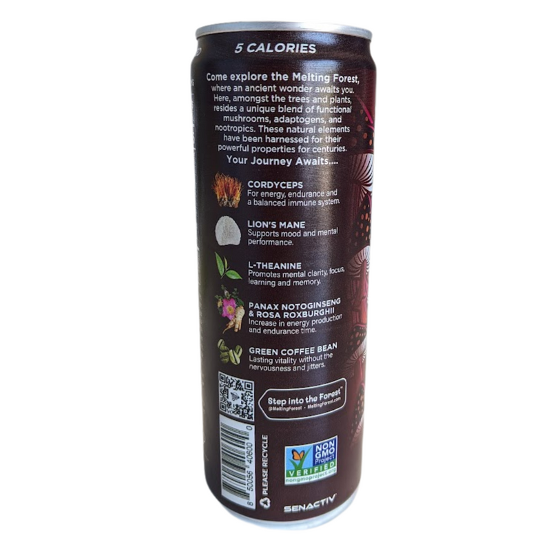 Melting Forest Mushroom Energy Sparkling Water