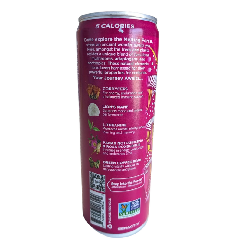Melting Forest Mushroom Energy Sparkling Water