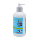 CBD lotion bottle with a QR code for lab results