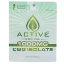 CBG Isolate bag packaging in green with word Energy