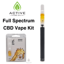 full spectrum CBD vape kit with CBD cartridge and battery for a ready to smoke CBD vape