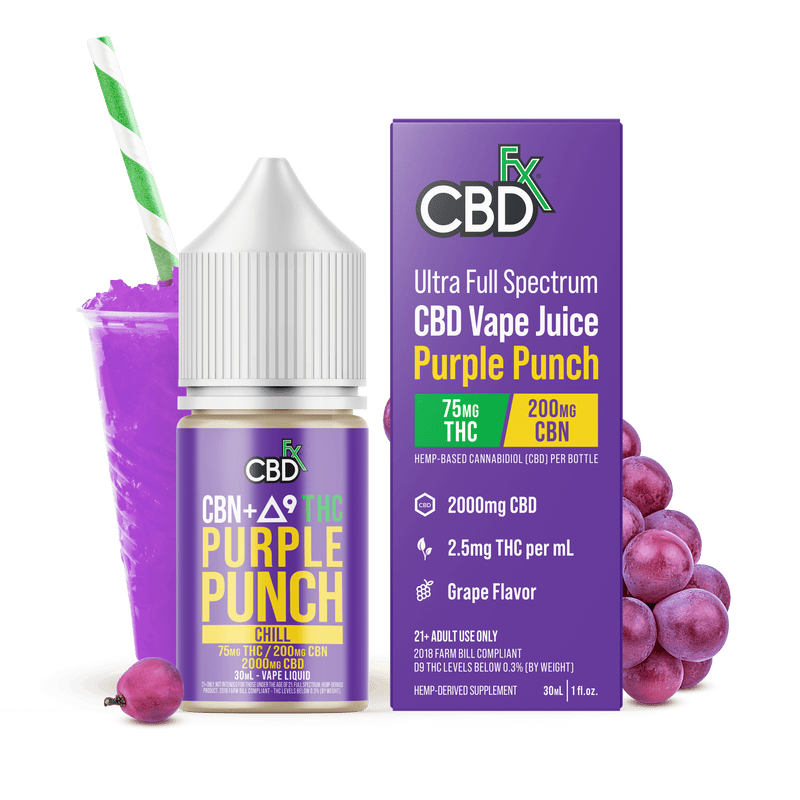 Full Spectrum CBN + THC Vape Juice | Sleep & Stress Relief Full Spectrum CBN + THC Vape Juice | Sleep & Stress Relief