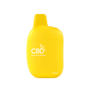 Standalone CBD THC vape in yellow