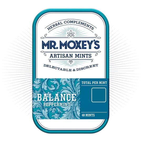 Mr. Moxey's Balance CBD Mints