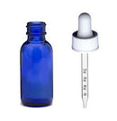 Blue Bottle (empty) for making your own CBD tincture out of CBD isolate 