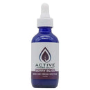 Active CBD Oil 900mg Berry Bliss tincture in blue bottle for effective water soluble CBD.