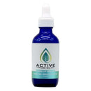 Active CBD Oil Vanilla Dream tincture in blue bottle for water soluble CBD and pain relief.