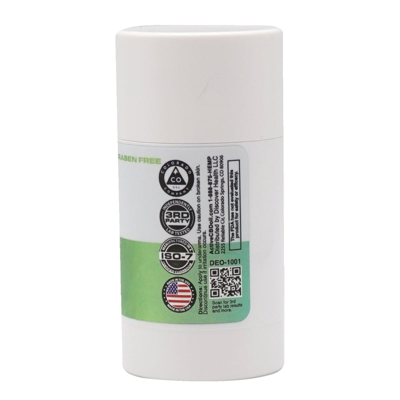 Active CBD Oil - CBD Deodorant Bergamot 50mg