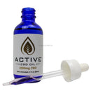 2500mg CBD tincture bottle with dropper for premium quality CBD oil.