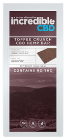 Incredible CBD Toffee Crunch CBD Bar